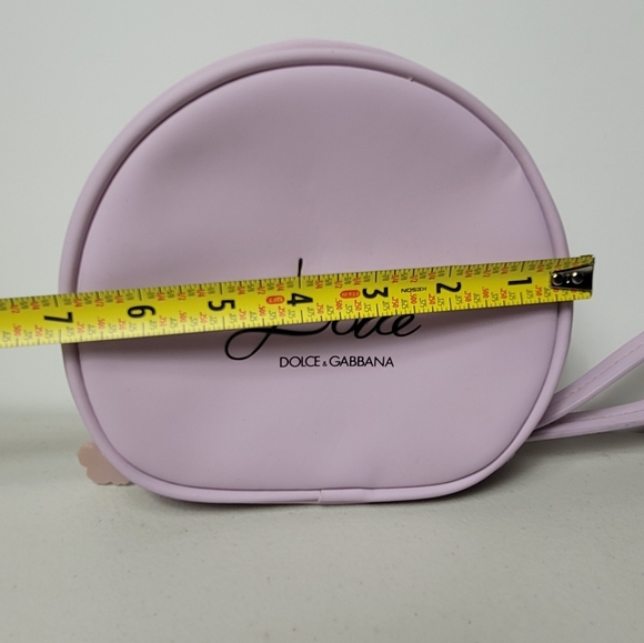 DOLCE GABBANA Pink Makeup Travel Cosmetic Bag - Picture 6 of 12